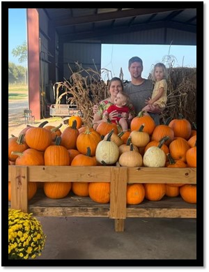 Figure 10. Jerri Dew worked with Bradley Sweetcorn and Produce in Lafayette County and the growers even planted additional Justify pumpkins into their operations with good results!