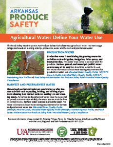 A flyer to help you determine agricultural water uses.
