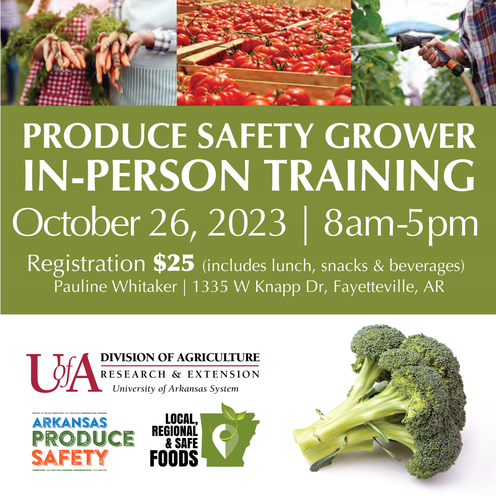 Produce Safety Grower Training graphic