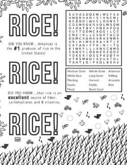 printable rice coloring sheet