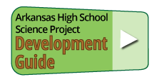 Arkansas high school science project development guide