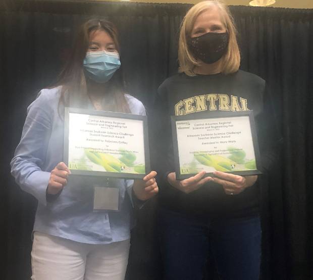 Rebekah Caffey and Mary Maris