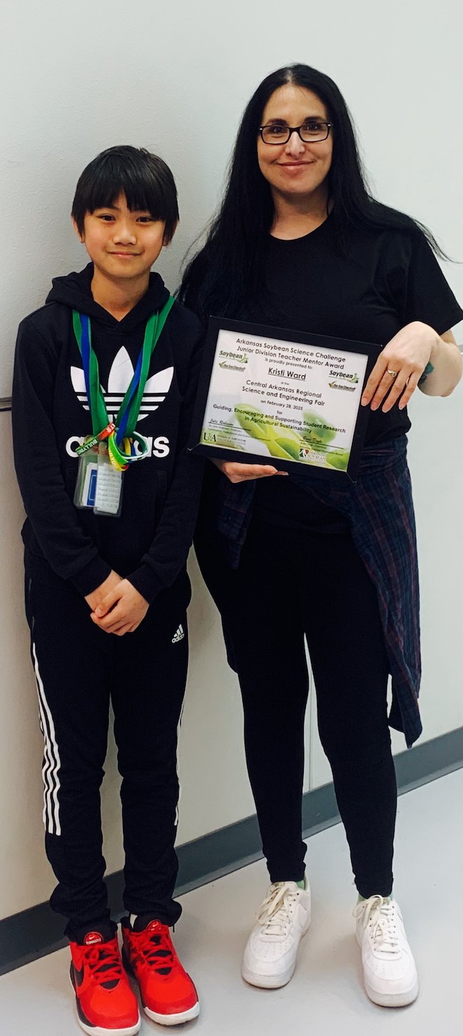 Richard Hu CARSEF Jr Division Winner, and Teacher