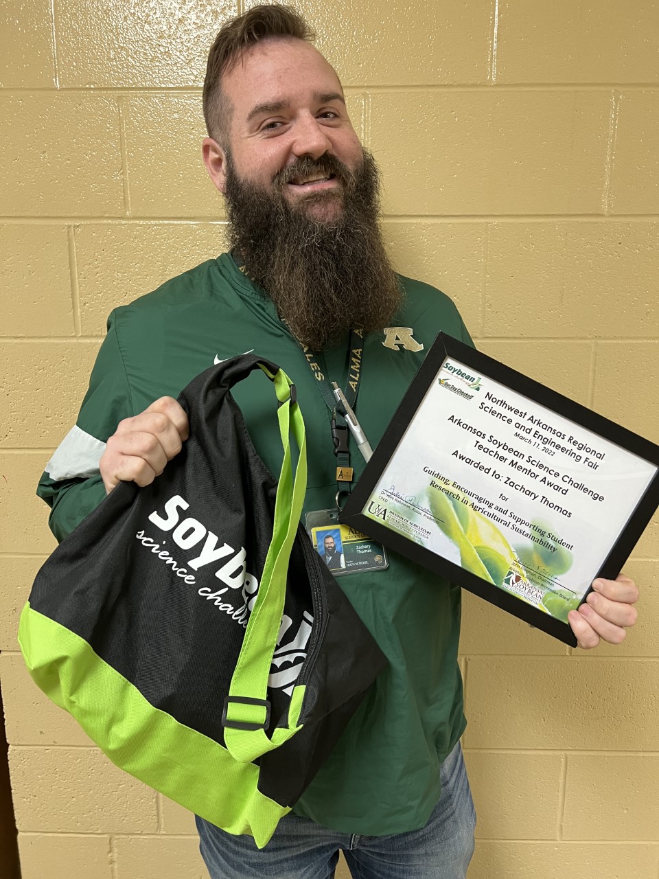 Zach Thomas and Certificate