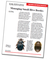"Managing Small Hive Beetles" FSA 7075