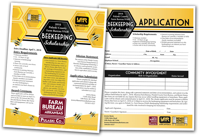 FArm Bureau Beekeeping Youth Scholarship