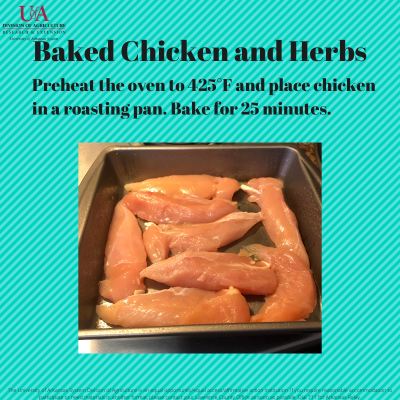 raw chicken in roasting pan