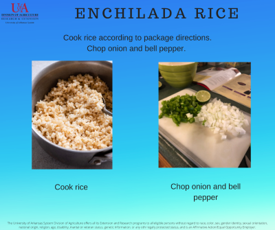 Step One: Enchilada Rice