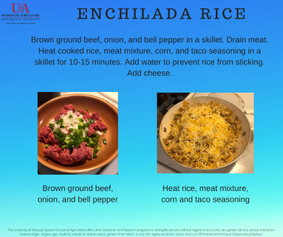 Step Two: Enchilada Rice