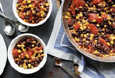 Chili with beans and corn