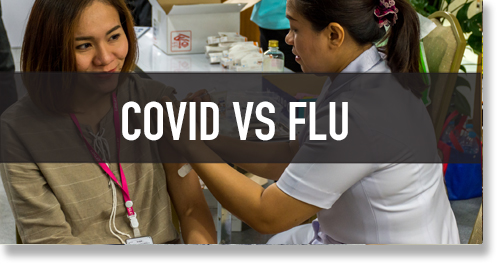 COVID-19 vs Flu