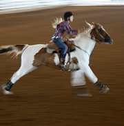 Barrel racing 4-Her