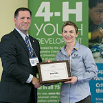 Amy Cole - Scholarship recipient Employee Amy Cole is recognized for receiving CES Retiree Scholarship