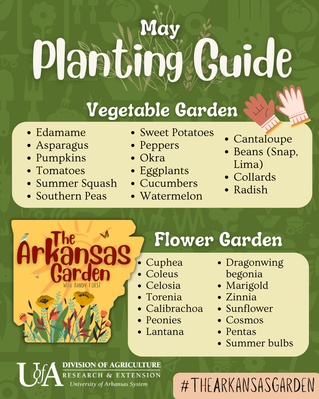 May Planting Guide for social media