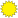 Full sun icon - yellow sun.