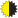 Partial sun icon - half yellow half black sun.