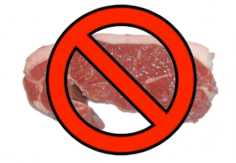 No meat, bones, or fatty foods No meat, bones, or fatty foods